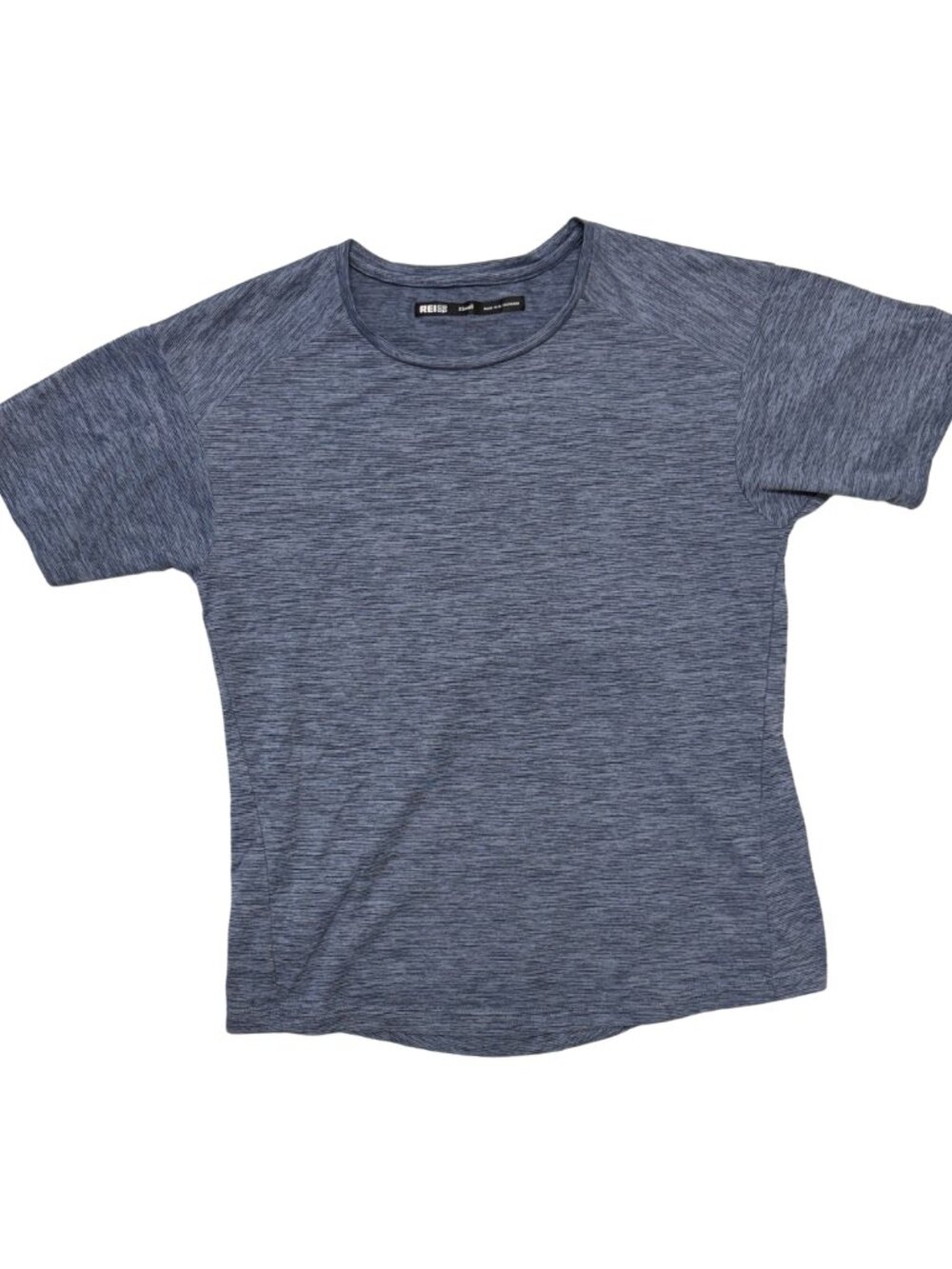 REI Quick Dry Tech Outdoor T-Shirt in Blue Heather Size XS